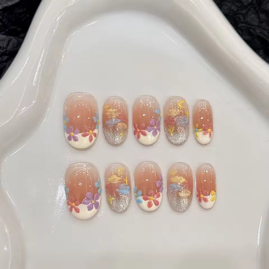 flower Cat's eye