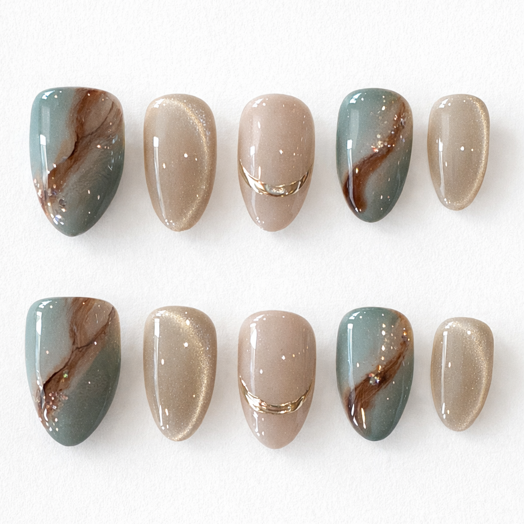 Sage Marble Glow